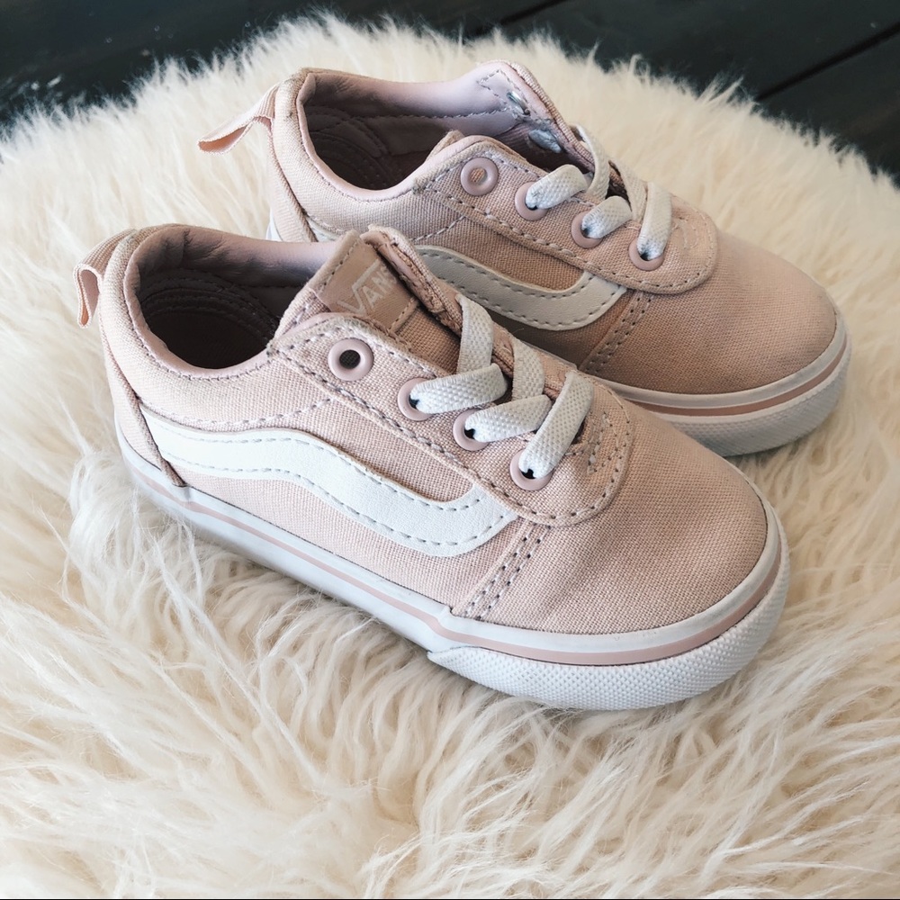 VANS (Toddler SZ 5) Sepia Rose Pink Ward Slip-on